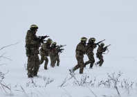 recruits of the 65th separate mechanized brigade of the ukrainian armed forces during a training exercise o the frontline in zaporizhzhia region ukraine december 29 photo reuters