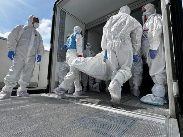 a russian ukrainian body exchange takes place on july 17 2025 in an undisclosed location at the belarus ukraine border photo afp