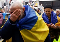 freed ukrainian prisoners of war pows react while they leave a bus after a swap amid russia s attack on ukraine in an undisclosed location in ukraine in an undisclosed location in ukraine march 5 2026 photo reuters