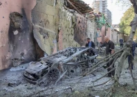 residents look at a burned car at a site of a russian missile strike amid russia s attack on ukraine in kyiv region ukraine august 1 2026 reuters residents look at a burned car at a site of a russian missile strike amid russia s attack on ukraine in kyiv region ukraine august 1 2026 reuters