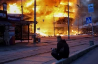 a resident sits at a site of a russian missile and drone strike amid russia s attack on ukraine in kyiv ukraine may 24 2026 reuters a resident sits at a site of a russian missile and drone strike amid russia s attack on ukraine in kyiv ukraine may 24 2026 reuters