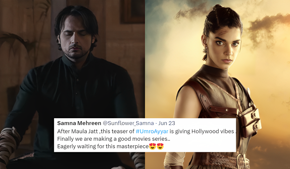 twitter sings high praises of umro ayyar a new beginning teaser