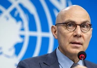 volker turk warned countries that at a time when global human rights are under significant assault his office was facing dire funding shortages hampering its increasingly important and life saving work photo afp