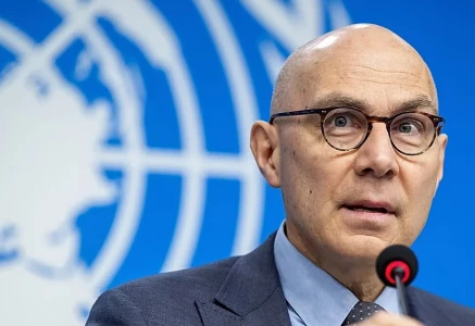 un high commissioner for human rights volker t rk photo afp