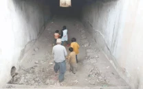 addicts take over key underpass