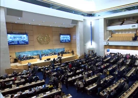 pakistan leads condemnation of israeli strike on qatar at unhcr