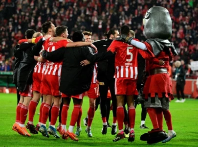 behrens sends union into german cup quarters behrens sends union into german cup quarters