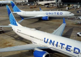 united airlines flight evacuated after flames erupt from engine during houston departure