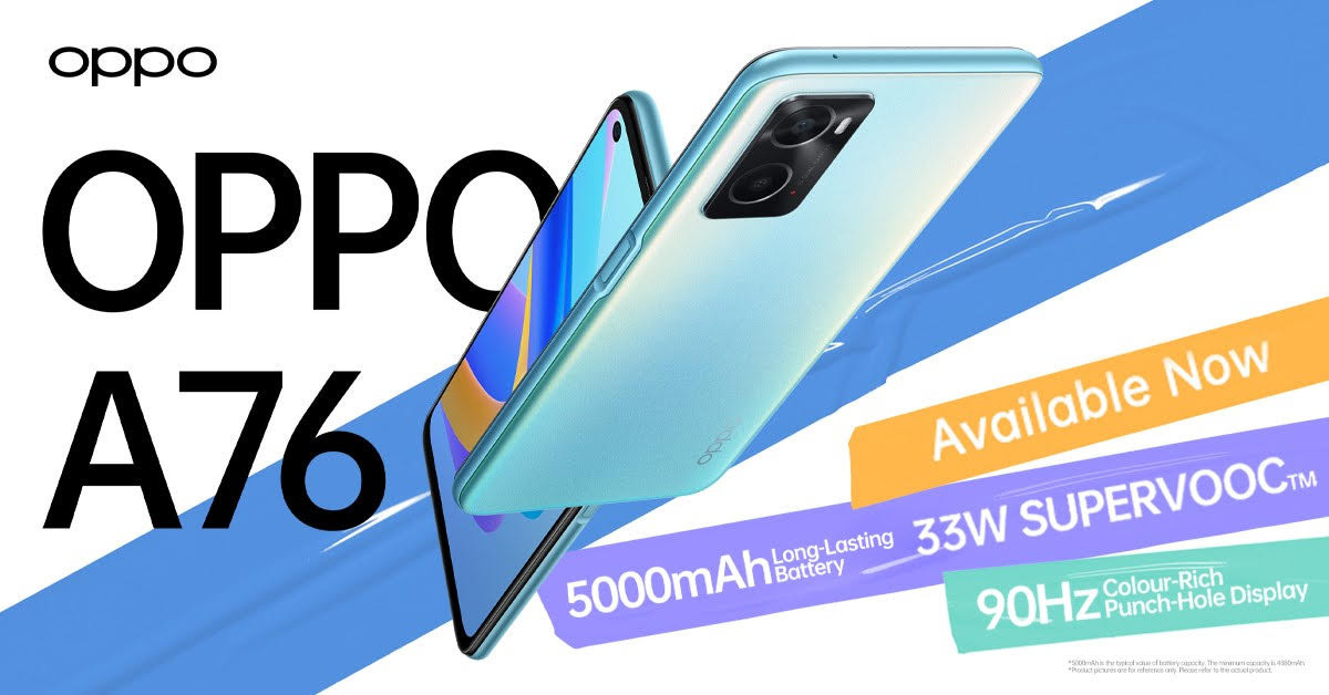 Photo of OPPO launches OPPO A76 in Pakistan