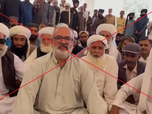 Fact check: Gohram Bugti has not announced any long march; viral video is from April 2025