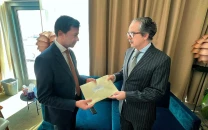 fm dar urges unsc president to press india to restore indus waters treaty