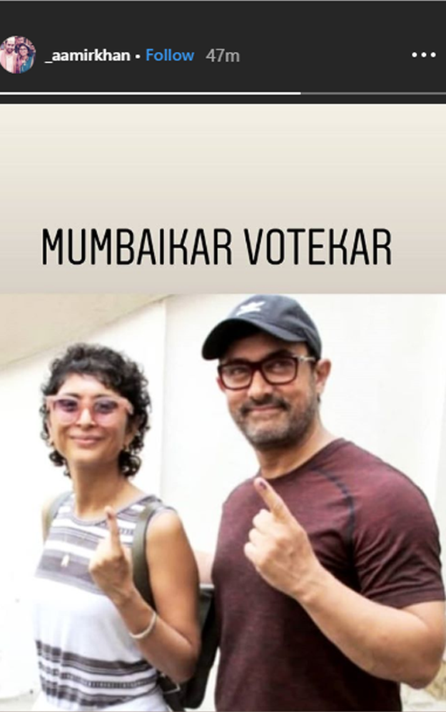 PHOTO: AAMIR KHAN/INSTAGRAM
