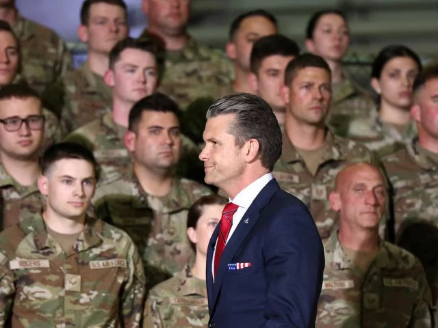 u s defense secretary pete hegseth walks during an event at selfridge air national guard base in harrison township michigan us april 29 2025 photo reuters u s defense secretary pete hegseth walks during an event at selfridge air national guard base in harrison township michigan us april 29 2025 photo reuters