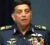 air chief marshal zaheer ahmed baber sidhu addressing a ceremony on the occasion of completion of one year of marka e haq at air headquarters in islamabad photo radiopak