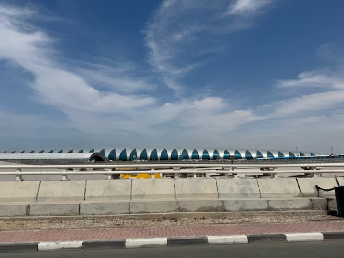 Fire near Dubai airport brought under control following drone attack, say authorities