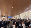 an image showing people stuck at dubai airport photo x