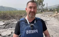 israeli strike narrowly misses rt journalist reporting in lebanon