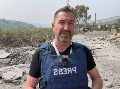 israeli strike narrowly misses rt journalist reporting in lebanon