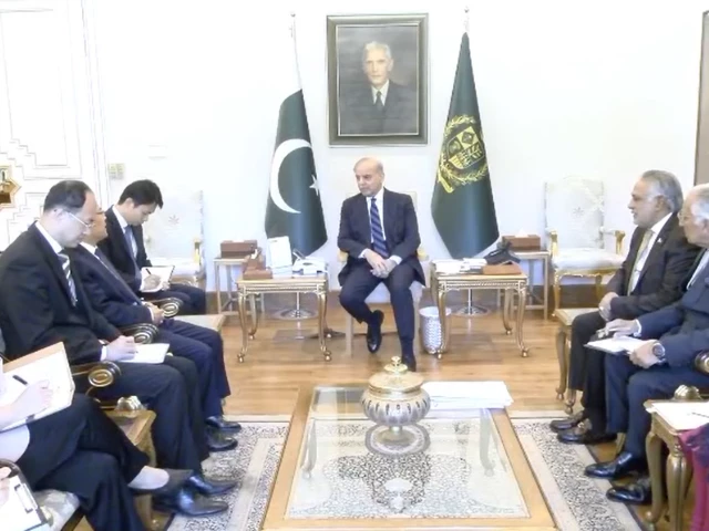 PM Shehbaz, Chinese envoy discuss CPEC, economic ties PM Shehbaz, Chinese envoy discuss CPEC, economic ties