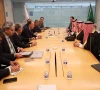finance minister muhammad aurangzeb along with the governor state bank of pakistan and pakistan s ambassador to the united states held a detailed meeting with saudi finance minister mohammed bin abdullah al jadaan photo ministry of finance on x