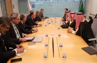 finance minister muhammad aurangzeb along with the governor state bank of pakistan and pakistan s ambassador to the united states held a detailed meeting with saudi finance minister mohammed bin abdullah al jadaan photo ministry of finance on x