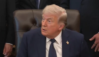 us president donald trump speaks at a press briefing at the white house screengrab department of state on x