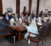 sindh chief minister murad ali shah presides over a cabinet meeting at cm house in karachi photo x