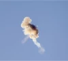 a missile being intercepted photo anadolu agency