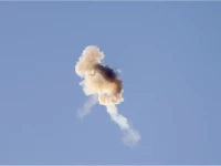a missile being intercepted photo anadolu agency