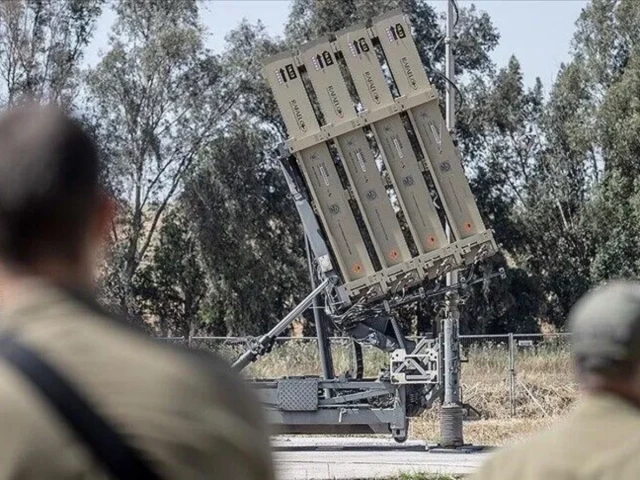 an israeli missile system photo anadolu agency an israeli missile system photo anadolu agency