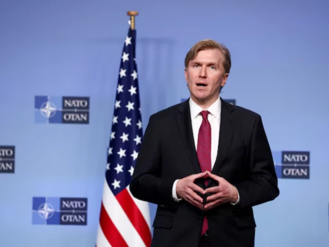 us undersecretary of defense for policy elbridge colby attends a nato defence ministers meeting at the alliance headquarters in brussels belgium february 12 2026 photo reuters us undersecretary of defense for policy elbridge colby attends a nato defence ministers meeting at the alliance headquarters in brussels belgium february 12 2026 photo reuters