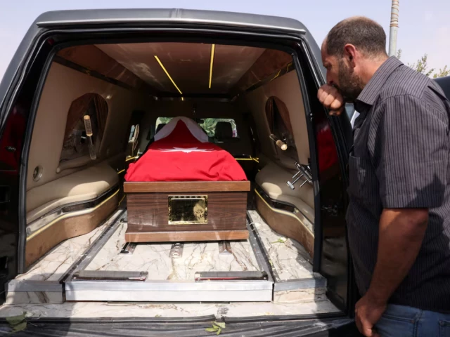 a hearse with the coffin of a victim of a church shooting in karak jordan october 25 2026 photo reuters a hearse with the coffin of a victim of a church shooting in karak jordan october 25 2026 photo reuters