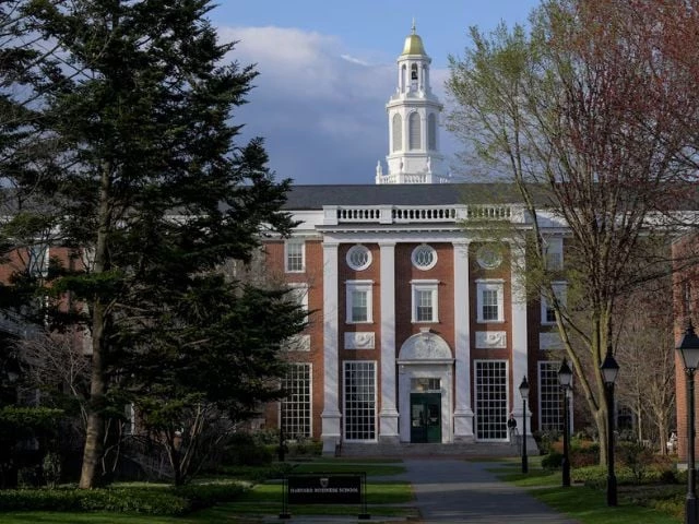 a view of the business school campus of harvard university in cambridge massachusetts u s april 15 2025 photo reuters