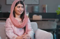 malala yousafzai talking to shehzad roy in his laga reh podcast photo screengrab