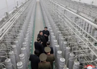 north korean leader kim jong un visits the country s nuclear material production base and nuclear weapons institute at an undisclosed location in north korea in this photo released by north korea s official korean central news agency on january 29 2025 photo kcna via reuters