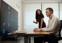 accelerated understanding inc s co founders anima anandkumar and benedikt jenik pose for a picture in pasadena california us august 23 2026 photo reuters