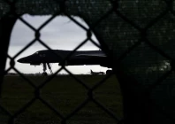 b 1b lancer bomber at the raf fairford airbase which hosts us air force personnel in fairford gloucestershire britain september 27 2026 according to the police security measures were increased around the air base after police arrested several men on suspicion of offences under the explosives act photo reuters b 1b lancer bomber at the raf fairford airbase which hosts us air force personnel in fairford gloucestershire britain september 27 2026 according to the police security measures were increased around the air base after police arrested several men on suspicion of offences under the explosives act photo reuters