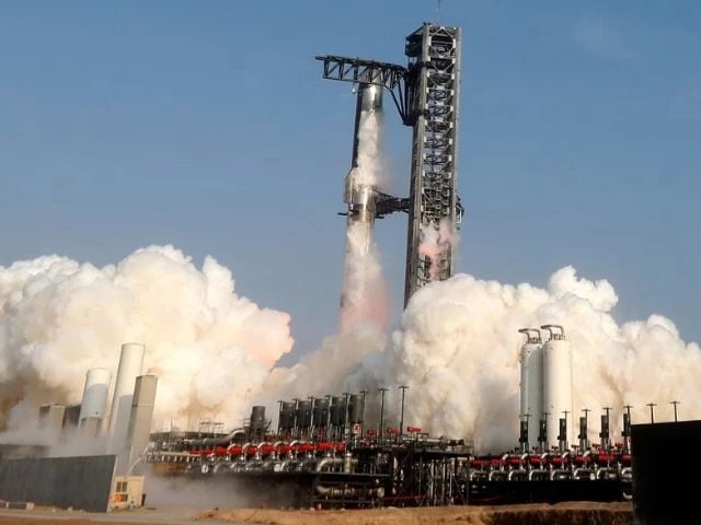 1 6 spacex s next generation starship spacecraft atop its super heavy booster is launched on its ninth test at the company s launch pad in starbase texas u s may 27 2025 photo reuters 1 6 spacex s next generation starship spacecraft atop its super heavy booster is launched on its ninth test at the company s launch pad in starbase texas u s may 27 2025 photo reuters