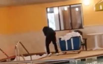 north dakota hotel under investigation after worker caught washing sheets in hot tub