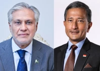 foreign minister ishaq dar l singaporean foreign minister vivian balakrishnan r
