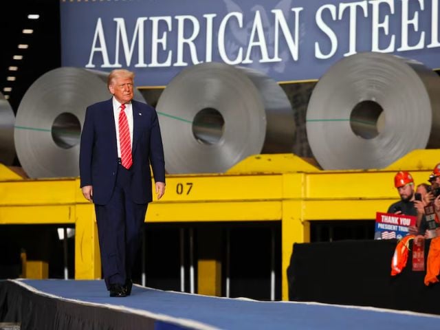 Trump to double US steel, aluminum tariffs to 50%  | The Express Tribune
