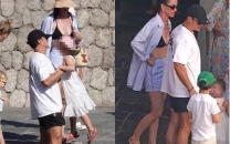 katy perry and orlando bloom make co parenting after splitting look effortless during yacht getaway
