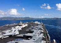 us navy nuclear powered ford class aircraft carrier uss gerald r ford cvn 78 photo reuters