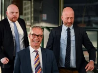 britain s reform uk leader nigel farage reacts as he leaves millbank tower following the results of the local elections in london britain may 8 2026 photo reuters