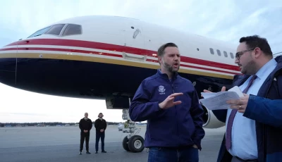 us vice president jd vance is interviewed by reuters reporter jacob bogage before a campaign rally at fairbanks international airport in fairbanks alaska us october 5 2026 photo reuters