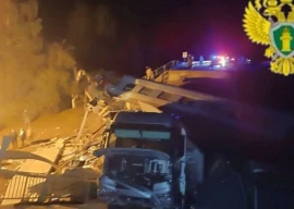 7 dead 69 injured as bridge collapse derails trai in russia s bryansk region 7 dead 69 injured as bridge collapse derails trai in russia s bryansk region