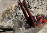 a mining shovel loads a mining truck at the los bronces copper mine photo reuter