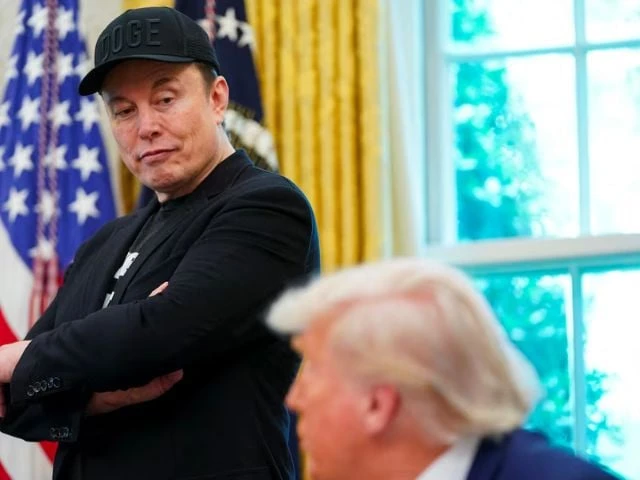 u s president donald trump and elon musk attend a press conference in the oval office of the white house in washington d c u s may 30 2025 photo reuter