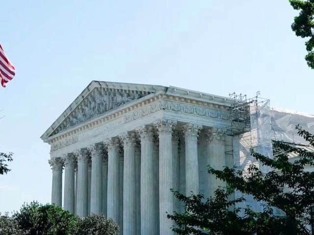 the u s supreme court building is seen the morning before justices are expected to issue opinions in pending cases in washington u s june 14 2024 photo reuters the u s supreme court building is seen the morning before justices are expected to issue opinions in pending cases in washington u s june 14 2024 photo reuters