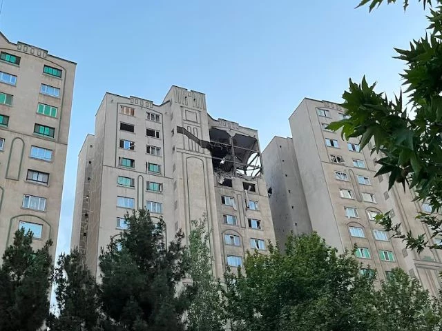 a view of a building damaged following israeli strikes in tehran iran june 13 2025 photo reuters a view of a building damaged following israeli strikes in tehran iran june 13 2025 photo reuters